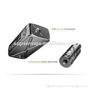 Hot Selling Rofvape Temperature Control A Box Mini 50W TC Box Mod E Cigarette Box Mods with Ni/ Ti Coils